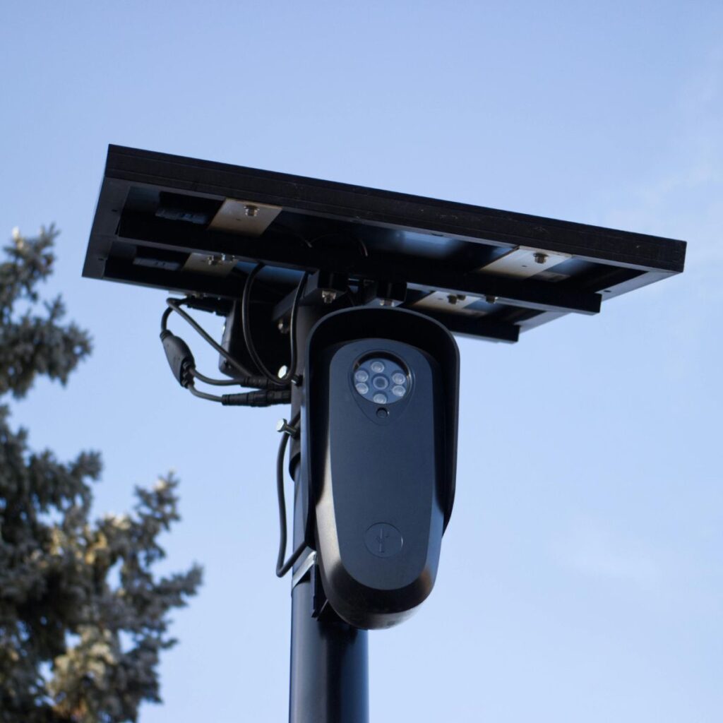 solar cctv camera