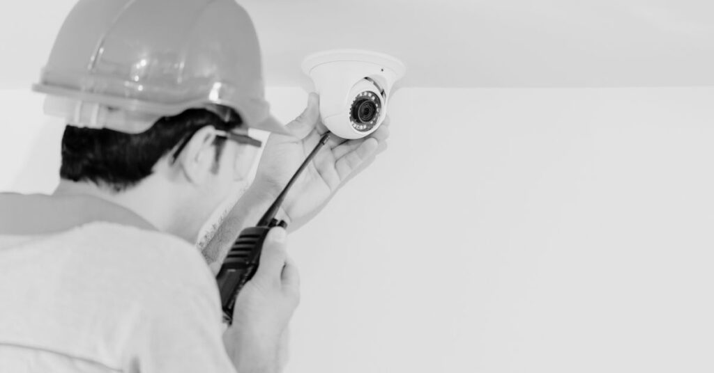 commercial camera installation