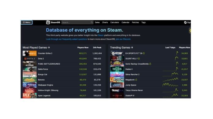 SteamDB Guide: Track Steam Games, Sales, Prices & Trends